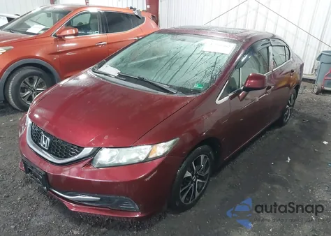 2013 Honda Civic Ex from USA, damaged, VIN 2HGFB2F85DH514782